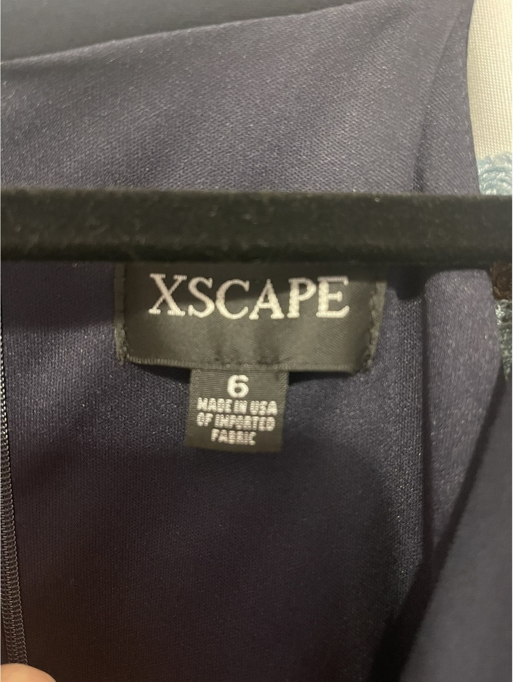 New With Tags | Xscape | Sz 6 | Floral A-Line Gown - Picture 5 of 14